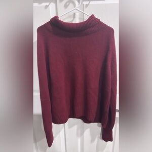Nili Lotan. Large. Burgundy. 100% Cashmere.
